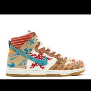 COPY - Nike SB Dunk High Thomas Campbell What The Dunk